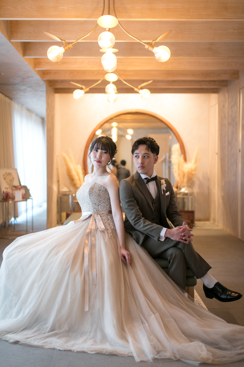 お2人で素敵にポーズ!