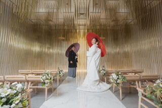 和装２点プラン（白無垢＆色打掛）和装が似合う岡山チャペルは小さな結婚式岡山店！