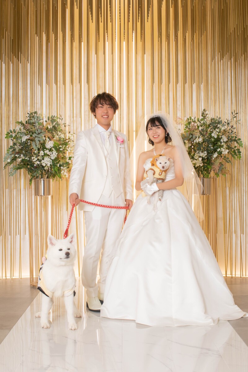 ペットフォトウエディング
