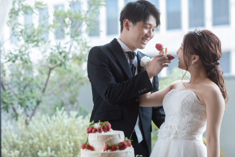 ミニテラスにて