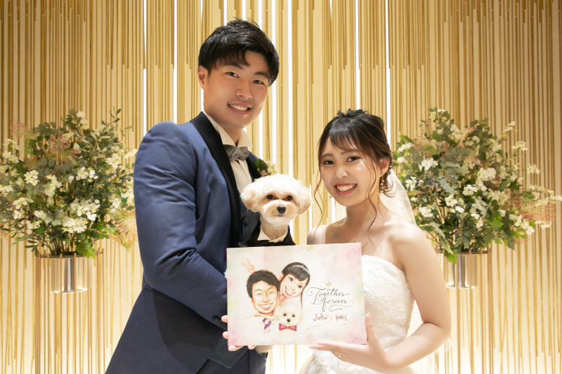 ペットフォトウエディング（チャペル＆回廊＆スタジオ）