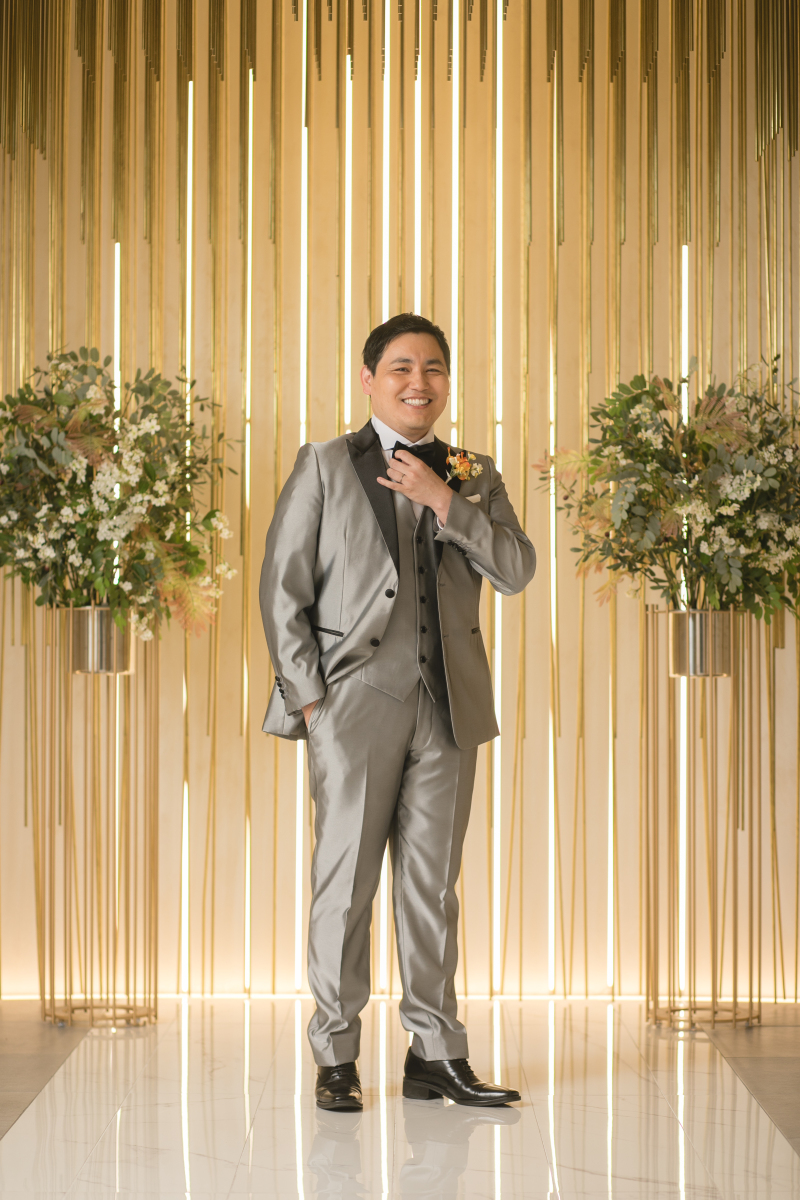 新郎ソロショット