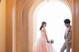 【洋装2点】チャペルとプチロケーション撮影