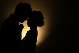 洋装２点　秋のフォトウエディング（ウエディング＆カラードレス）