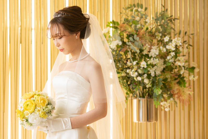 新婦さんのソロ（アップ）