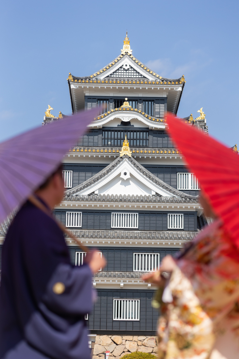 日本の100名城、リニューアル岡山城