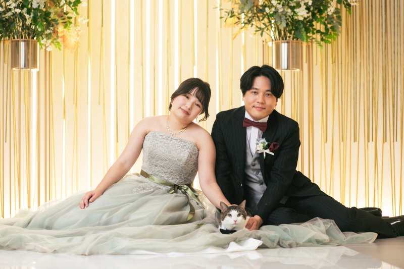 お座りショット