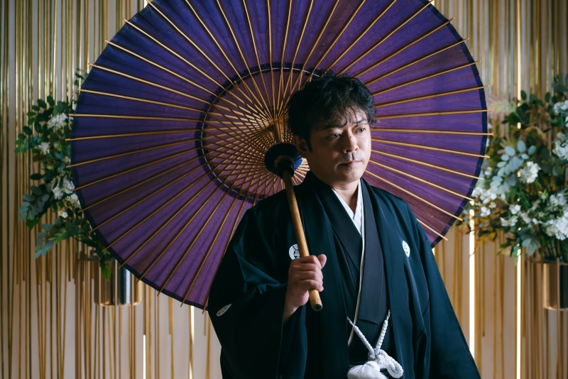 新郎様のソロショット