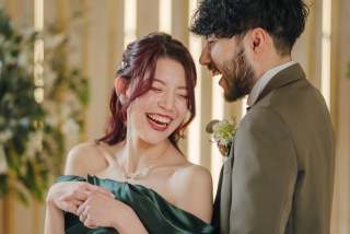 グリーン&times;グリーン　コーデ