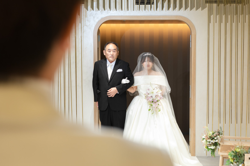 お父様と一緒に