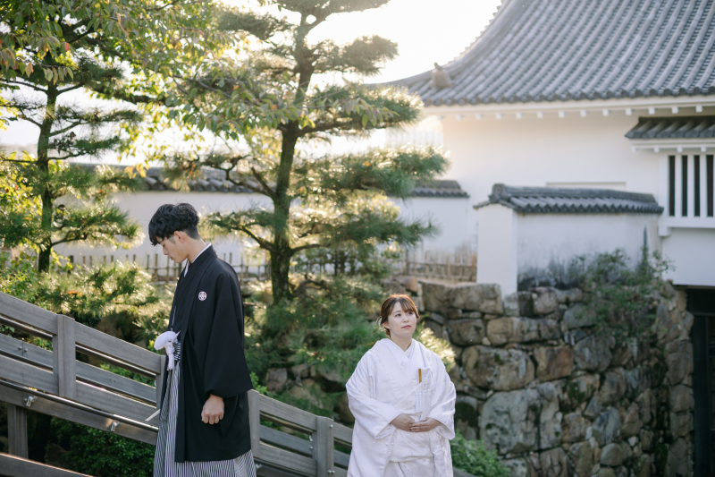 階段を頑張ってあがって