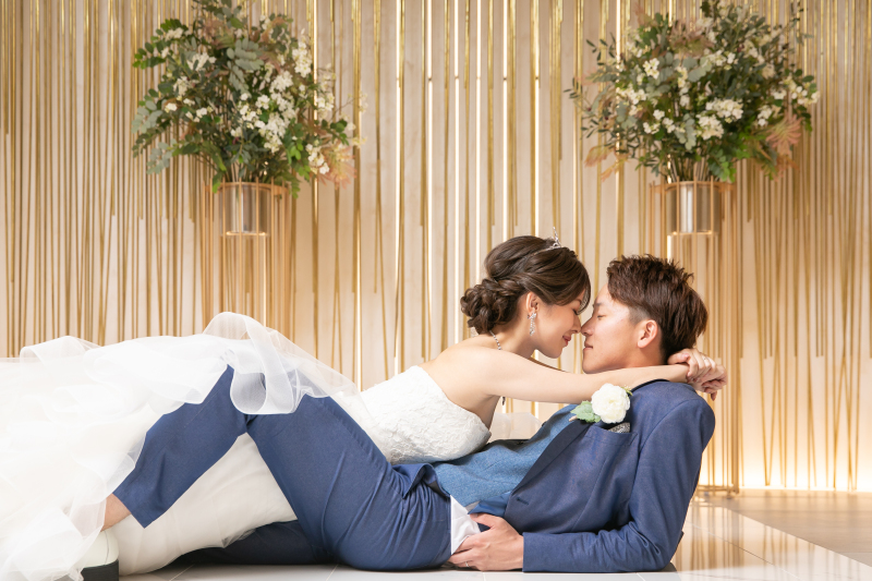 寝転び＆鼻コツン