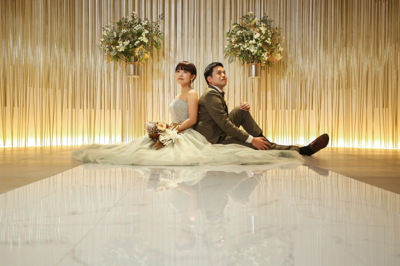 お座りショット