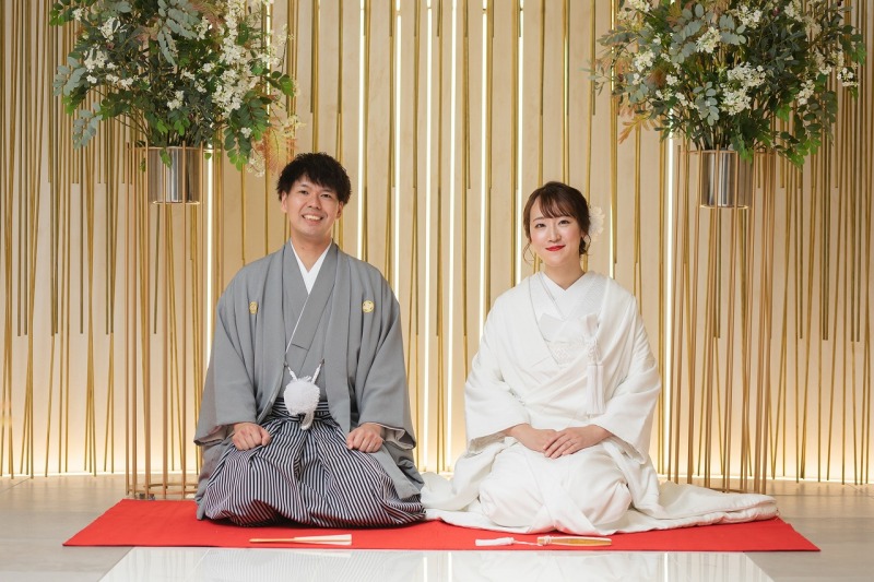 おふたりだけのカットも