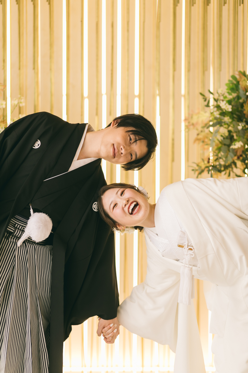 和装で二人だけの１時間を