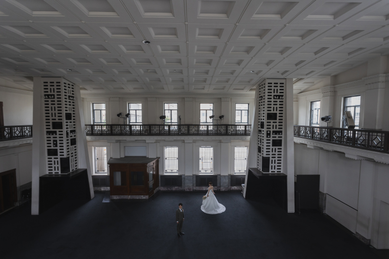 ホール内の俯瞰