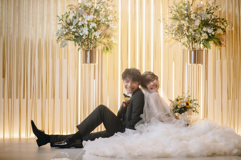 お座りショット