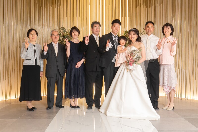 ファミリーフォトウエディング
