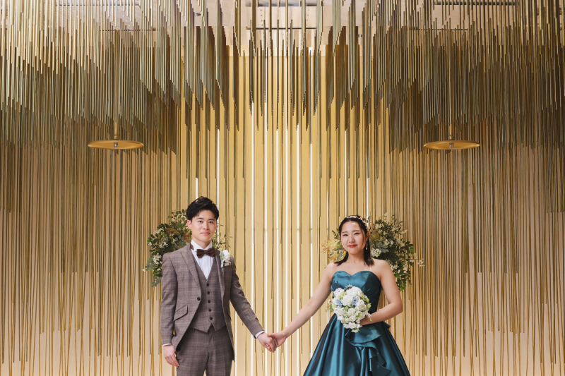 カラードレスへチェンジ