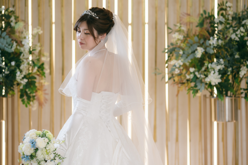 新婦ソロショット
