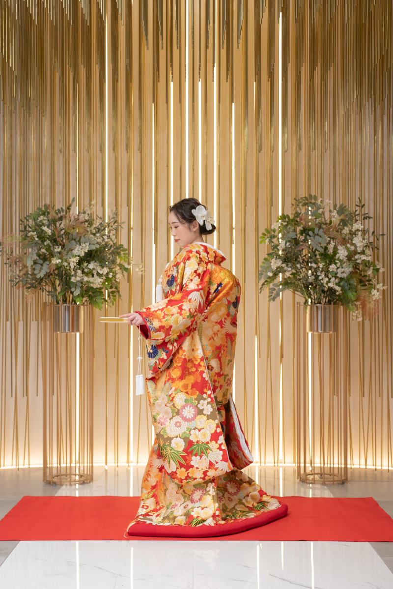 新婦ソロショット