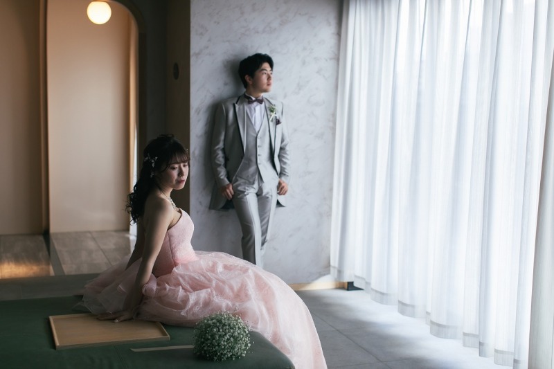 シックな雰囲気も