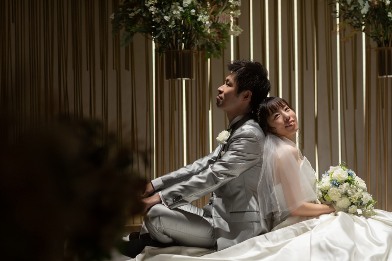 お座りショット