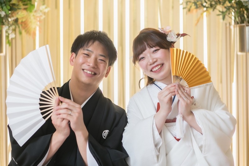 和装の小物での撮影