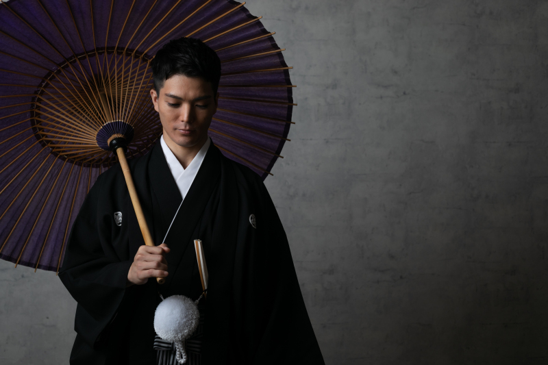 新郎ソロショット