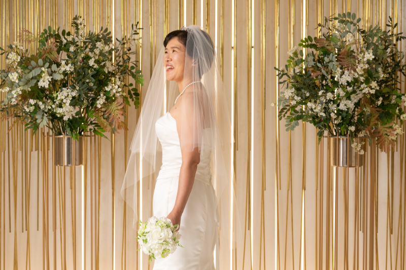 新婦ソロショット