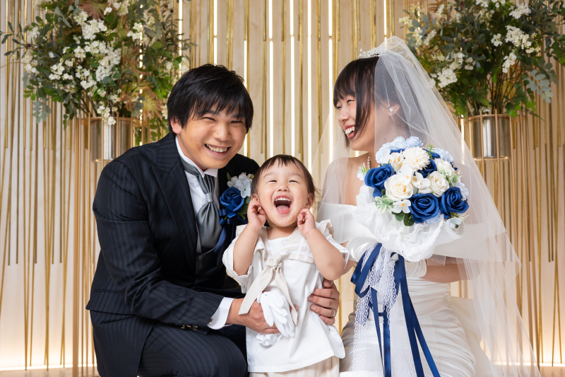 【チャペル】家族と推しとパシャリ【ファミリーフォト】