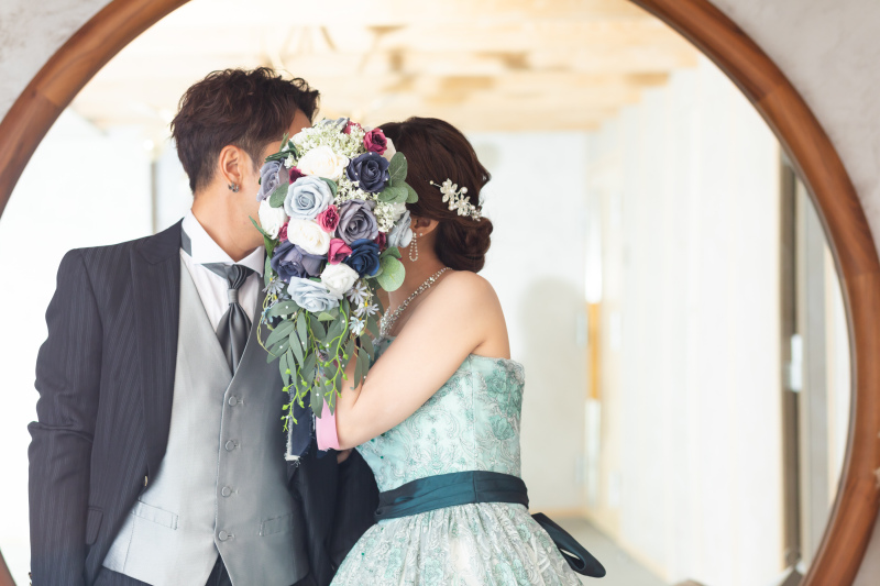 こだわりのブーケを使って