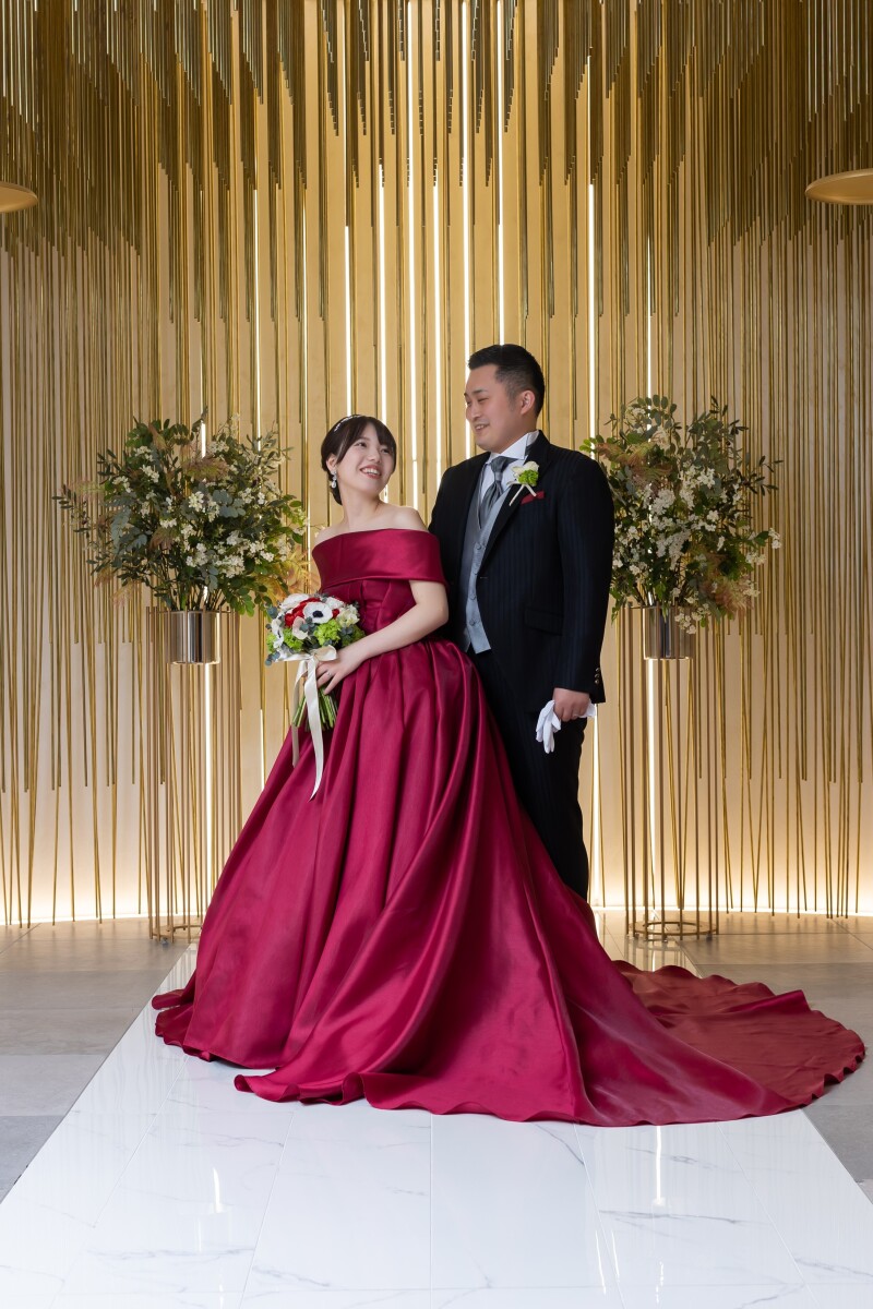 新作カラードレス「カメリア」