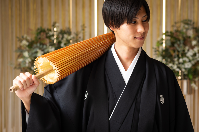 新郎様のソロショット