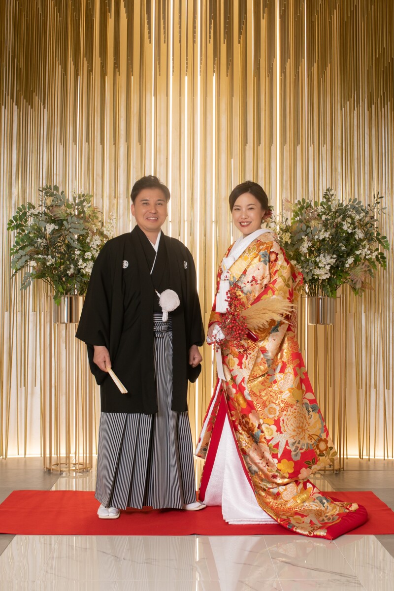 フォーマルショット（色打掛）