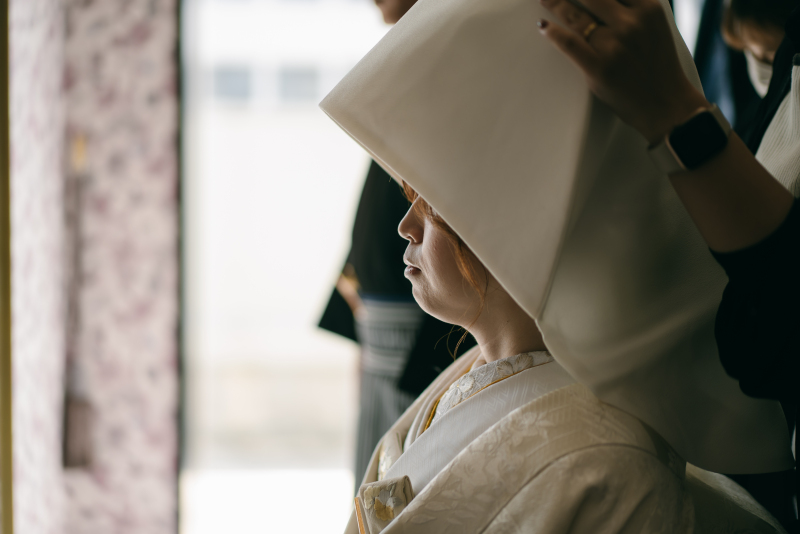 和装お支度シーン