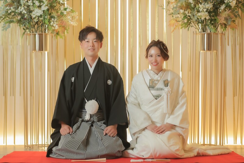 正座のお座りショット