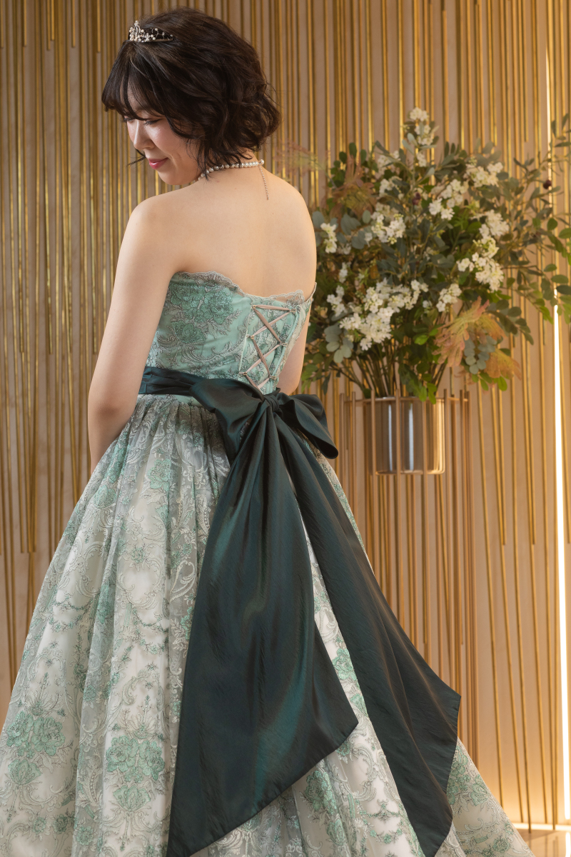 バックショット（オーバーカラードレス）