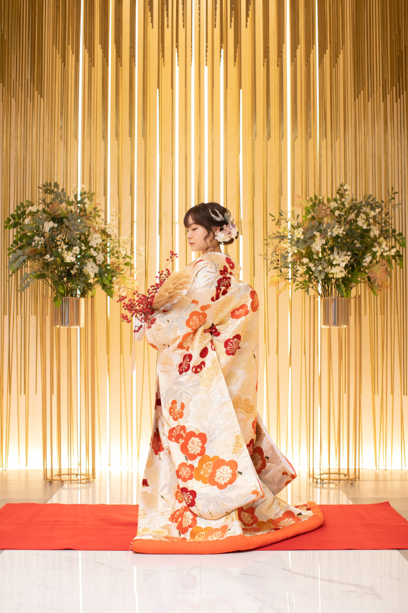 新婦さんのソロショット