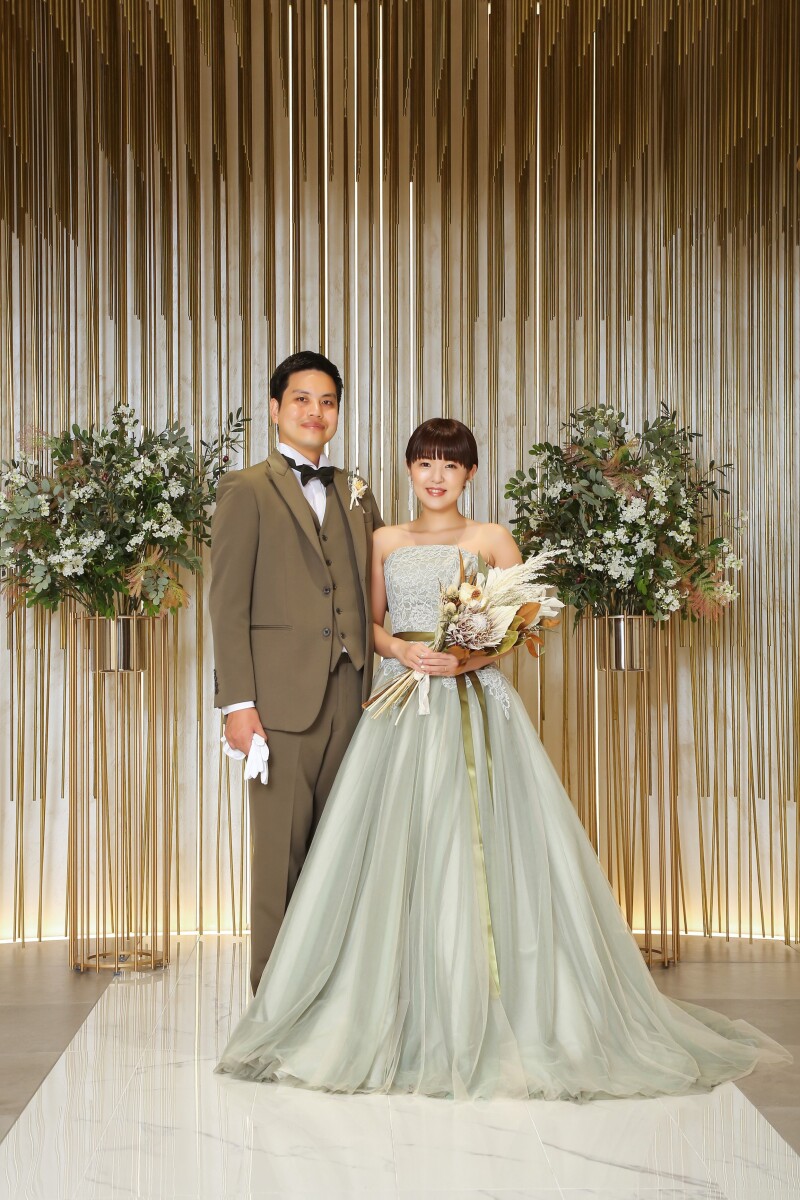 フォーマルショット（カラードレス）