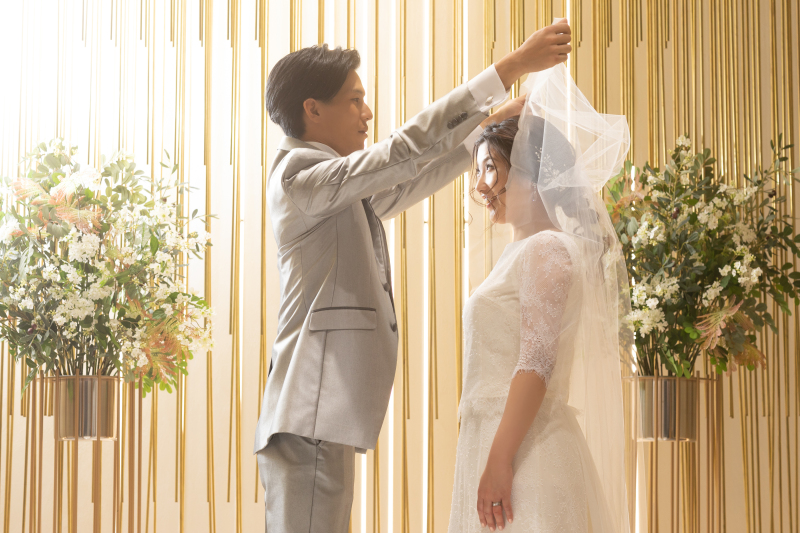 充実の3点 秋フォトプラン(チャペル&館内ロケーション)