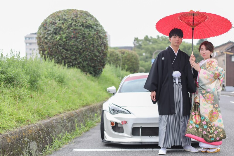 愛車と一緒に！