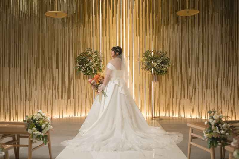 新婦ソロショット