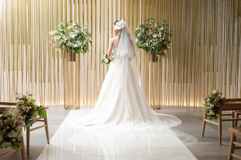 新婦ソロショット