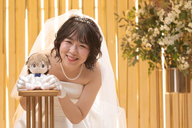 推しと一緒に撮影！ソロフォトウエディング