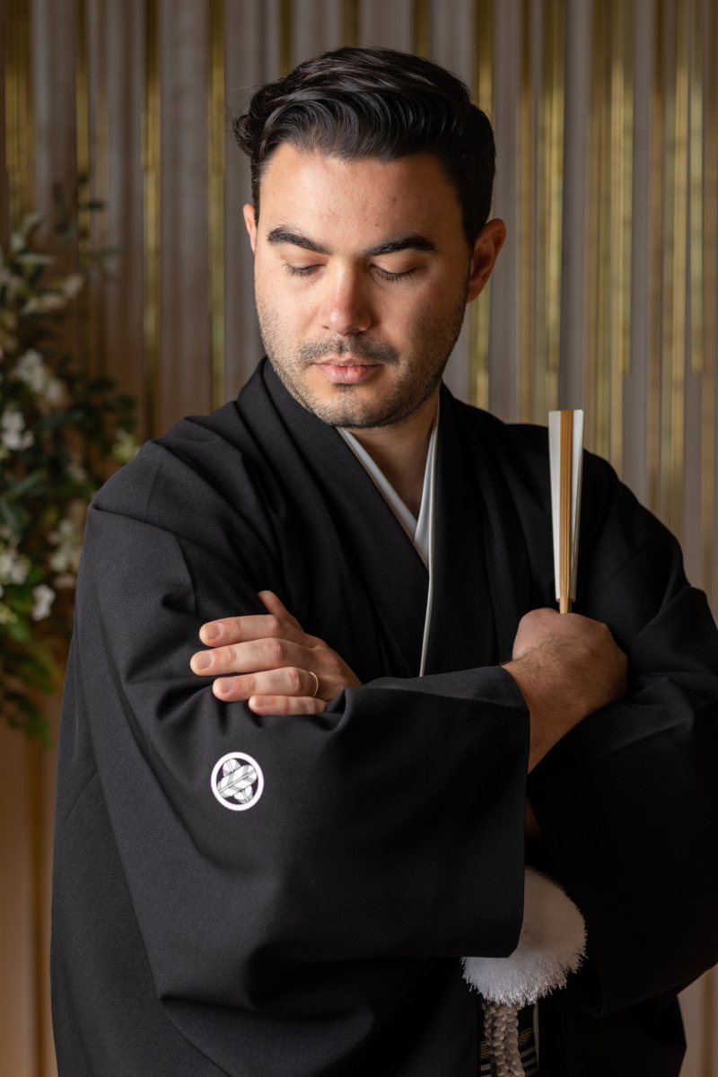 新郎さんのソロショット