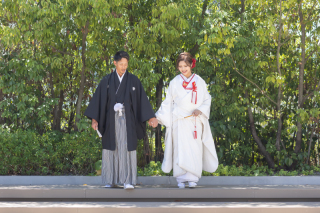 和装１点プラン（白無垢、綿帽子）チャペル＋スタジオ＋屋上庭園