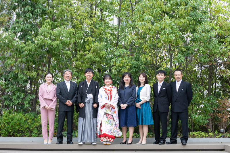 小さな結婚式 岡山店_家族・友人を撮影に呼べる