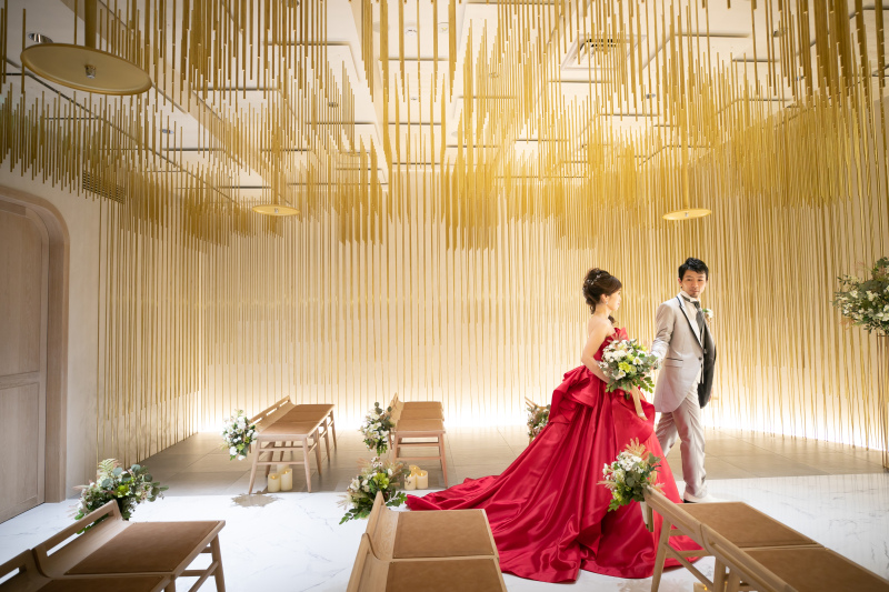 小さな結婚式岡山チャペルでの撮影が叶う