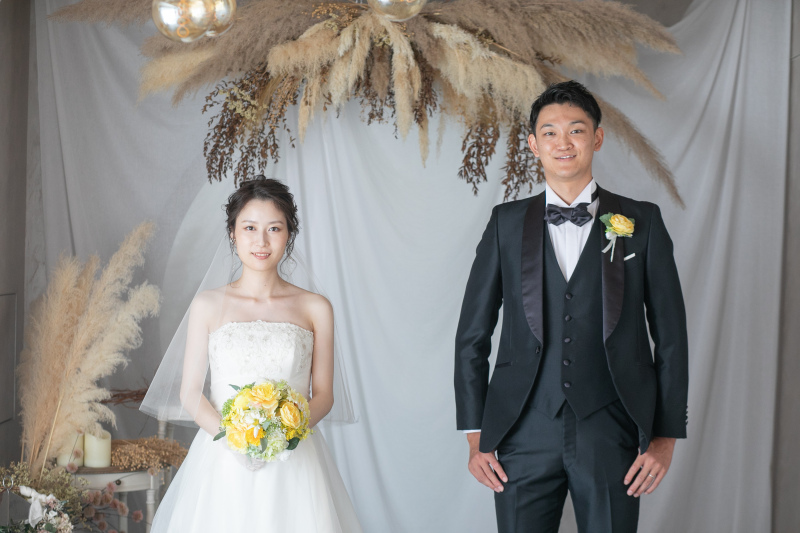 小さな結婚式 岡山店_スタジオで撮影できる